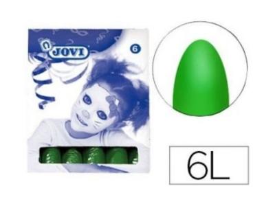 MAQUILLAJE JOVI 15 Gramos 10,5cm 6 Unidades VERDE OSCURO   