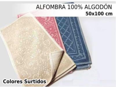 ALFOMBRA ALGODON 50x100cm  SURTIDO A ELEGIR 1 (12)       