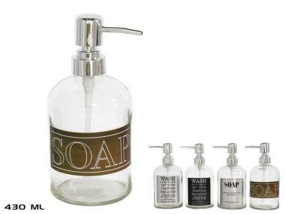 DOSIFICADOR BA�O SOAP 430ml  SURTIDO A ELEGIR 1                