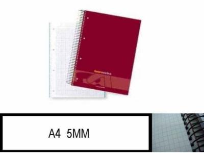 BLOC MICRO PERFORADO DIN A4 5mm  80 HOJAS ENRI 