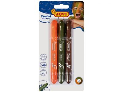 MAQUILLAJE JOVI 5,5 Gramos 13cm 3 Unidades NI�O VARIOS COLORES      