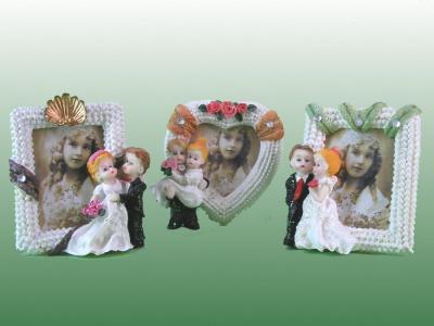 PORTAFOTOS RES NOVIOS 6x4cm  SURTIDO A ELEGIR 1 201357