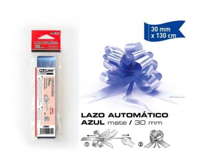 LAZO AUTOMATICO 30mm AZUL(12)           
