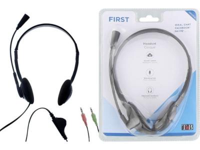 AURICULARES DIADEMA  CON MICROFONO ESTEREO TNB             