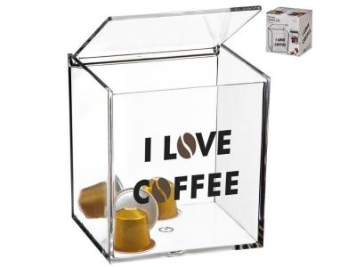 DOSIFICADOR CAPSULAS METACRILATO 12x12x14cm   