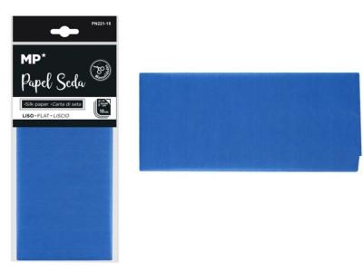 PAPEL SEDA 50x66cm 10 HOJAS 17 Gramos AZUL MARINO  