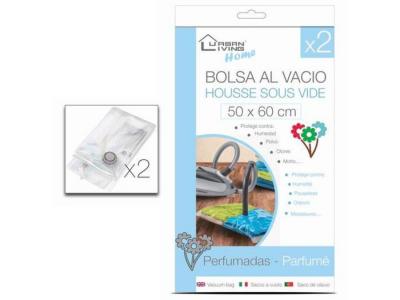BOLSA AL VACIO PERFUMADA 2 Unidades 50x60cm        