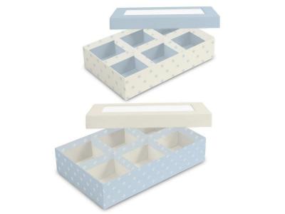 CAJA ORDEN 6  DEPARTAMENTOS INFANTIL AZUL  SURTIDO A ELEGIR 1            