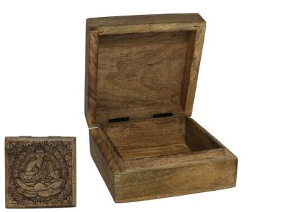 CAJA BUDA TALLADA 13x13x6cm             