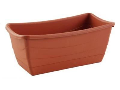JARDINERA PLASTICO DALIA  CON PLATO 26cm       