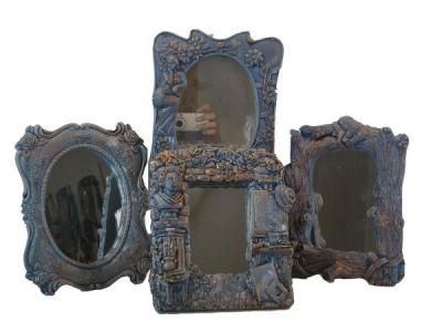 ESPEJO RESINA 21x17cm 4 SURTIDO A ELEGIR 1            