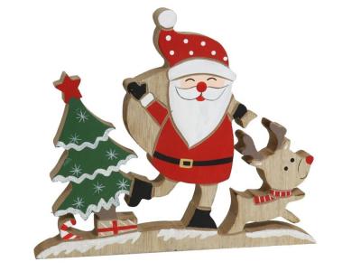 ESCENA ARBOL RENO SANTA 17x1,5x14,5cm   