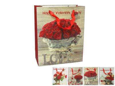 BOLSA REGALO RAMO FLORES BRILLANTES 4 M    