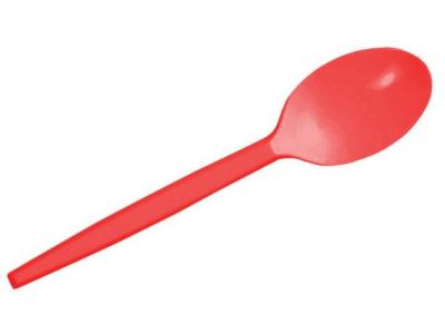 CUCHARA ROJA 12,5cm REUTILIZABLE 15 Unidades            