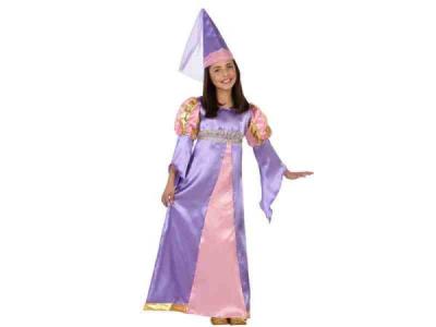 DISFRAZ PRINCESA MEDIEVAL TALLA 10-12 A�OS    