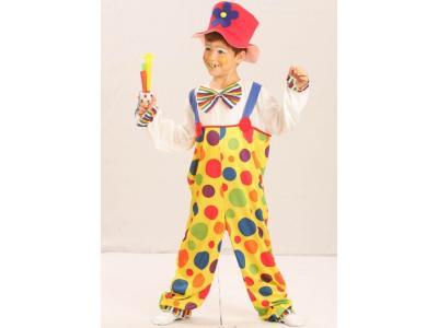 DISFRAZ PAYASO TOPOS TALLA 07-10 A�OS         