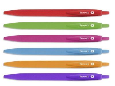 BOLIGRAFO  SOFT 1mm BISMARK 6 COLORES  SURTIDO A ELEGIR 1     