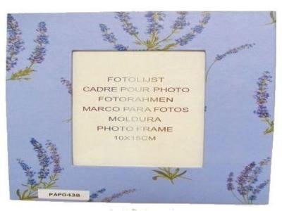 PORTAFOTOS 10x15cm PAPEL LAVANDA      