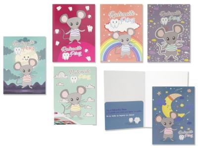 SOBRE 12,5x9cm PARA DINERO RATONCITO PEREZ  SURTIDO A ELEGIR 1    