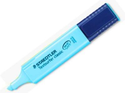 ROTULADOR FLUORESCENTE STAEDTLER 12cm AZUL   =304457=