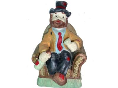 FIGURA BORRACHO 16,5cm  CON SILLON        