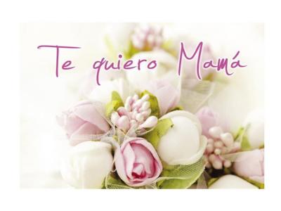 TARJETA 6,5x9cm TE QUIERO MAMA