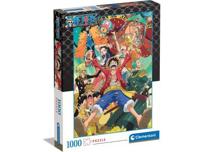 PUZZLE CLEMENTONI 1000 PIEZAS HQC ONE PIECE 50x70cm   