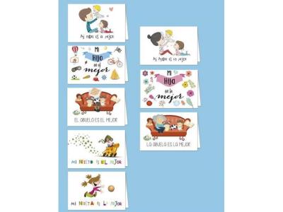 POSTAL FAMILIA 13,3x19,1cm  SURTIDO A ELEGIR 1