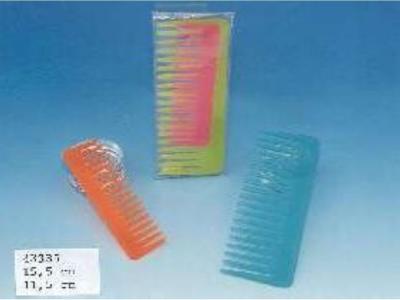 PEINE PUAS PLASTICO 2 PIEZAS 16 Y 6cm      