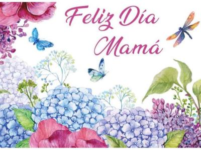 TARJETA 6,6x9cm FELIZ DIA MAMA