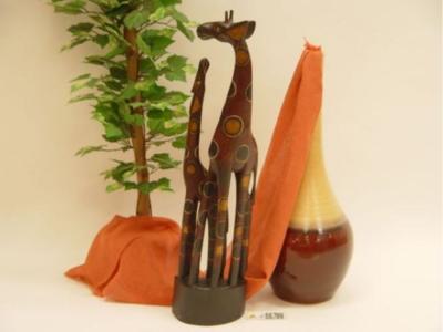 JIRAFAS CON BASE MEDIANO 80x22cm           