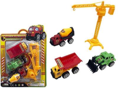 VEHICULOS CONSTRUCCION 3 Unidades 21,5x30,5x5,5