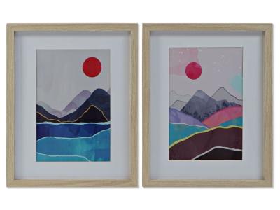 CUADRO PS MONTA�AS 35x2x45cm  SURTIDO A ELEGIR 1         