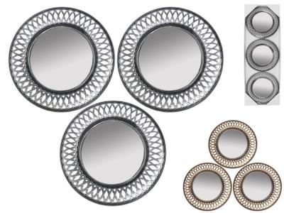 ESPEJO SET 3 Unidades 24cm  SURTIDO A ELEGIR 1                  