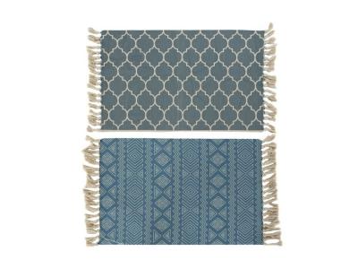 ALFOMBRA ALGODON POLIESTER 100x59cm  SURTIDO A ELEGIR 1  