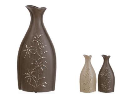 FLORERO CERAMICA SIENA ALTURA 29,5cm DIAMETRO 13cm  SURTIDO A ELEGIR 1  