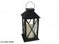 FAROL SOLAR  CON VELA LED 14x14x28cm       