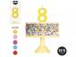VELA GRANDE N8 GLITTER  SURTIDO A ELEGIR 1