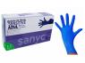 GUANTES SANYC NITRILO SENSITIVE SIN POLVO 100 Unidades TALLA XS AZUL 