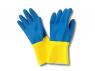 GUANTES SANYC MENAJE BICOLOR LATEX EXTRA TALLA G  5#24