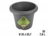 MACETA FLORI REDONDA DIAMETRO 35cm                