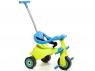 TRICICLO CON BANDEJA Y PALO VERDE 49x43x60cm  