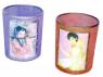 VASO PORTA VELAS CRISTAL 7x8cm  SURTIDO A ELEGIR 1        