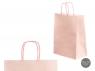 BOLSA PAPEL LISA ROSA PALO 31x24cm      