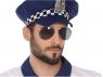 GAFAS CARNAVAL NEGRO POLICIA 5x14cm