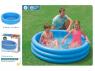 PISCINA HINCHABLE 3 AROS AZUL 147x33cm   