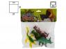ANIMALES DINOSAURIOS 4-6cm 4 PIEZAS BLISTER 19x22cm  