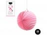 FAROLILLO PAPEL ROSA PASTEL DIAMETRO 25cm 5#12