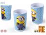 VASO MELAMINA MINION ALTURA 9cm DIAMETRO 6cm  SURTIDO A ELEGIR 1         