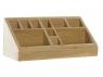 ORGANIZADOR BAMBU NATURAL 33x28x20cm    